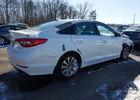 2017 Hyundai Sonata Sport from USA, damaged, VIN 5NPE34AF9HH478309
